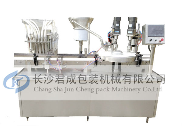 灌裝加塞軋蓋機